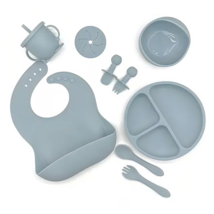 Silicone-Baby-Feeding-Set