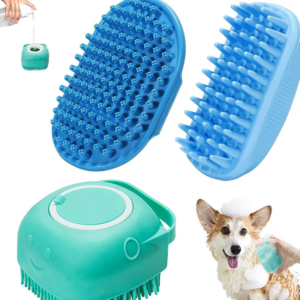 Silicone Pet Bath Brush1